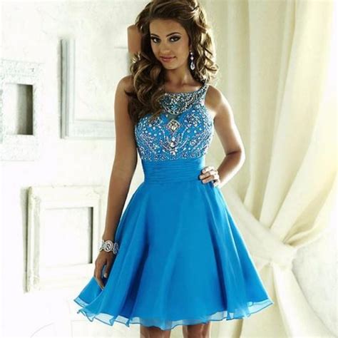 Vestido de Formatura Azul – 50 Modelos Lindíssimos & Dicas de .